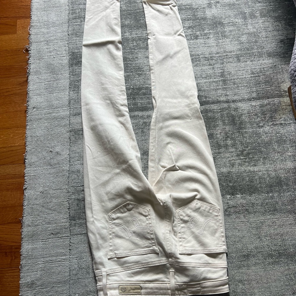 AG High- rise skinny ankle jeans